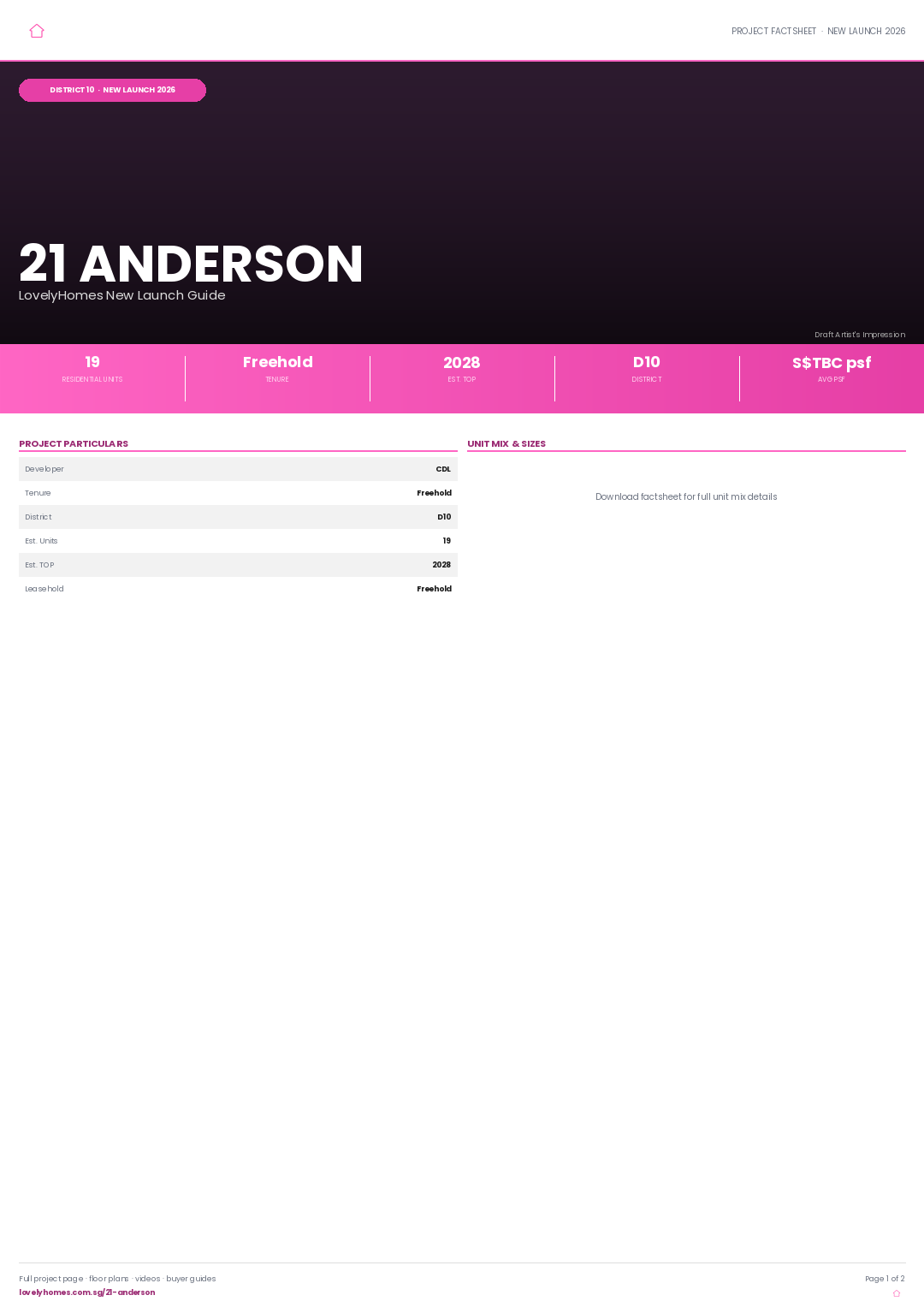 21 Anderson LovelyHomes factsheet page 1