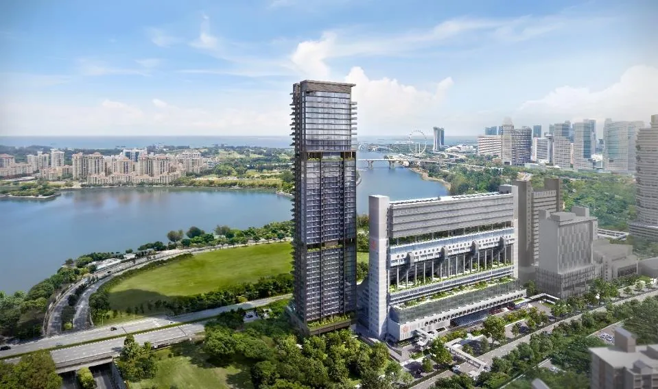 Aurea at Golden Mile — architectural detail