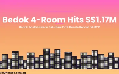 Bedok 4-Room HDB Resale Hits S$1.17M — Bedok South Horizon Sets Record at MOP