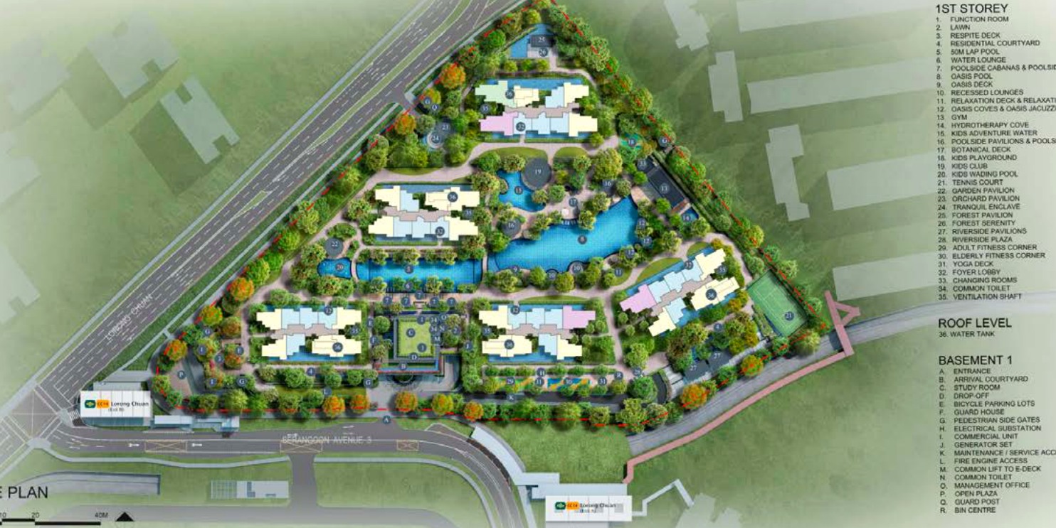Chuan Park actual site plan