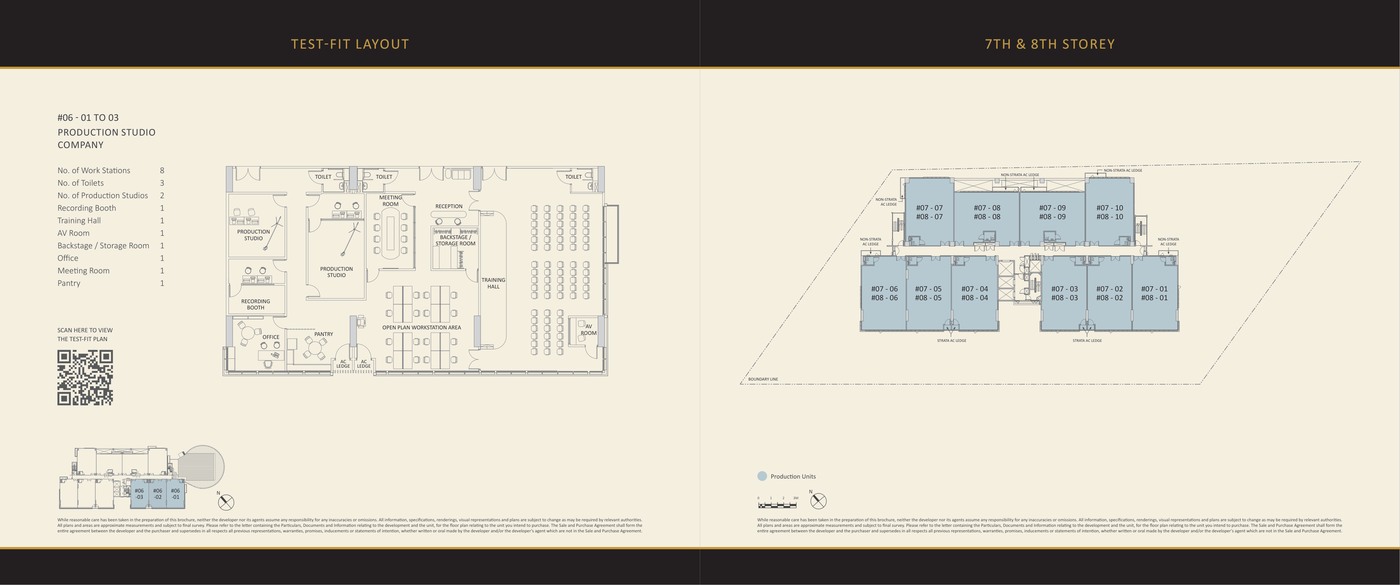 CT Gold @ Macpherson 7th and 8th Storey Plan floor plan