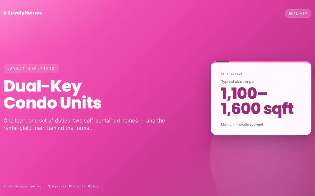 Dual-Key Condo Units in Singapore: Who They’re Really For (2026)