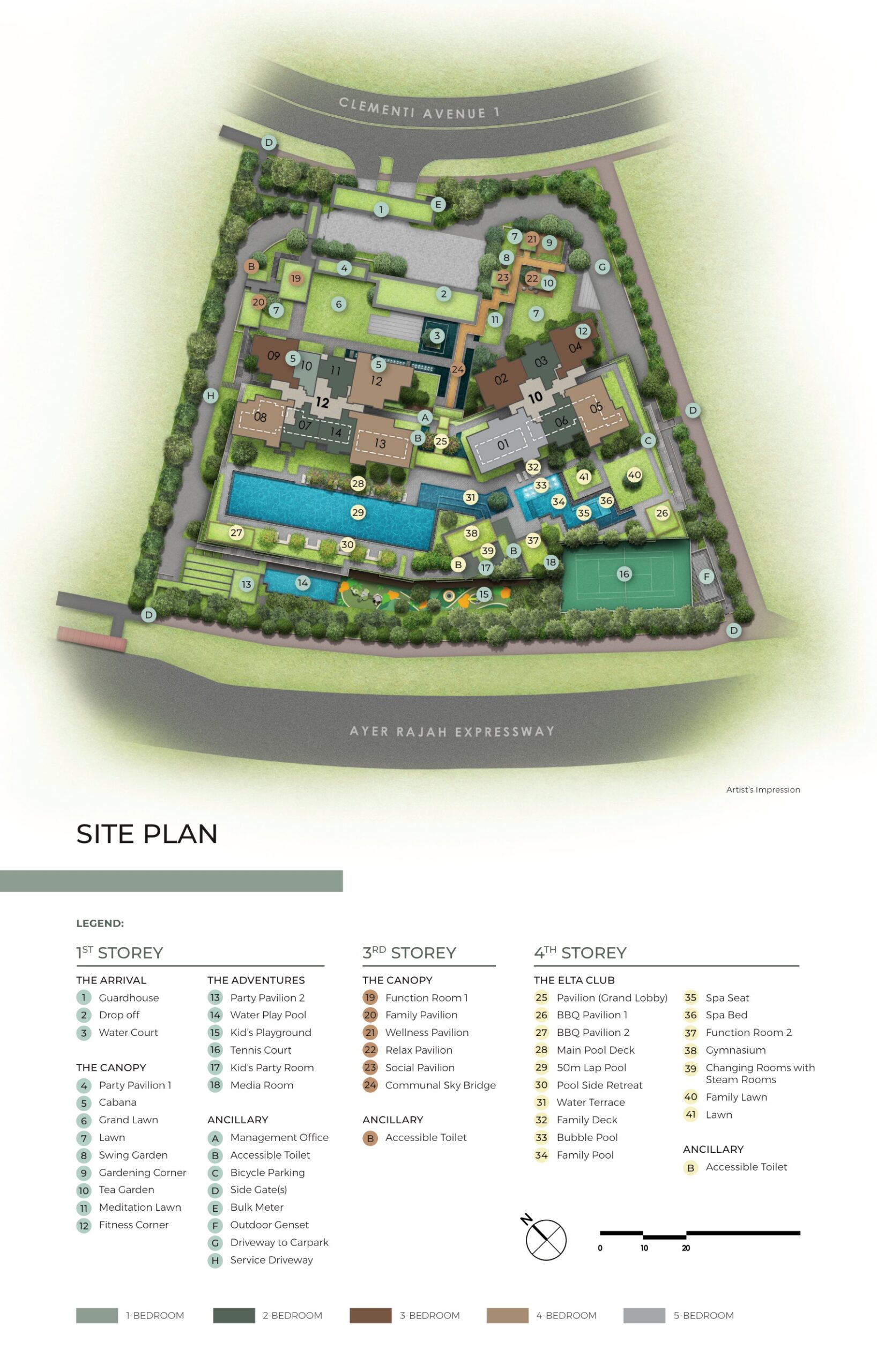 ELTA actual site plan