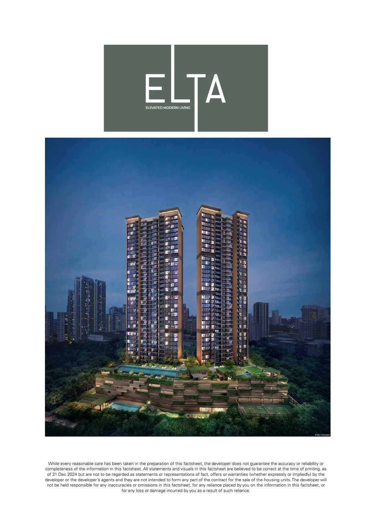 ELTA Clementi fact sheet page 1