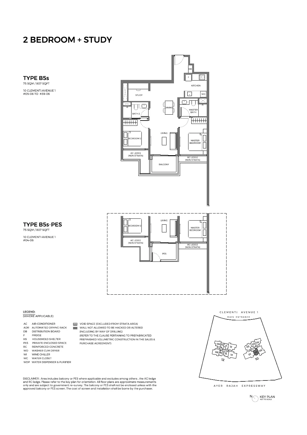 ELTA Clementi 5-bedroom floor plan