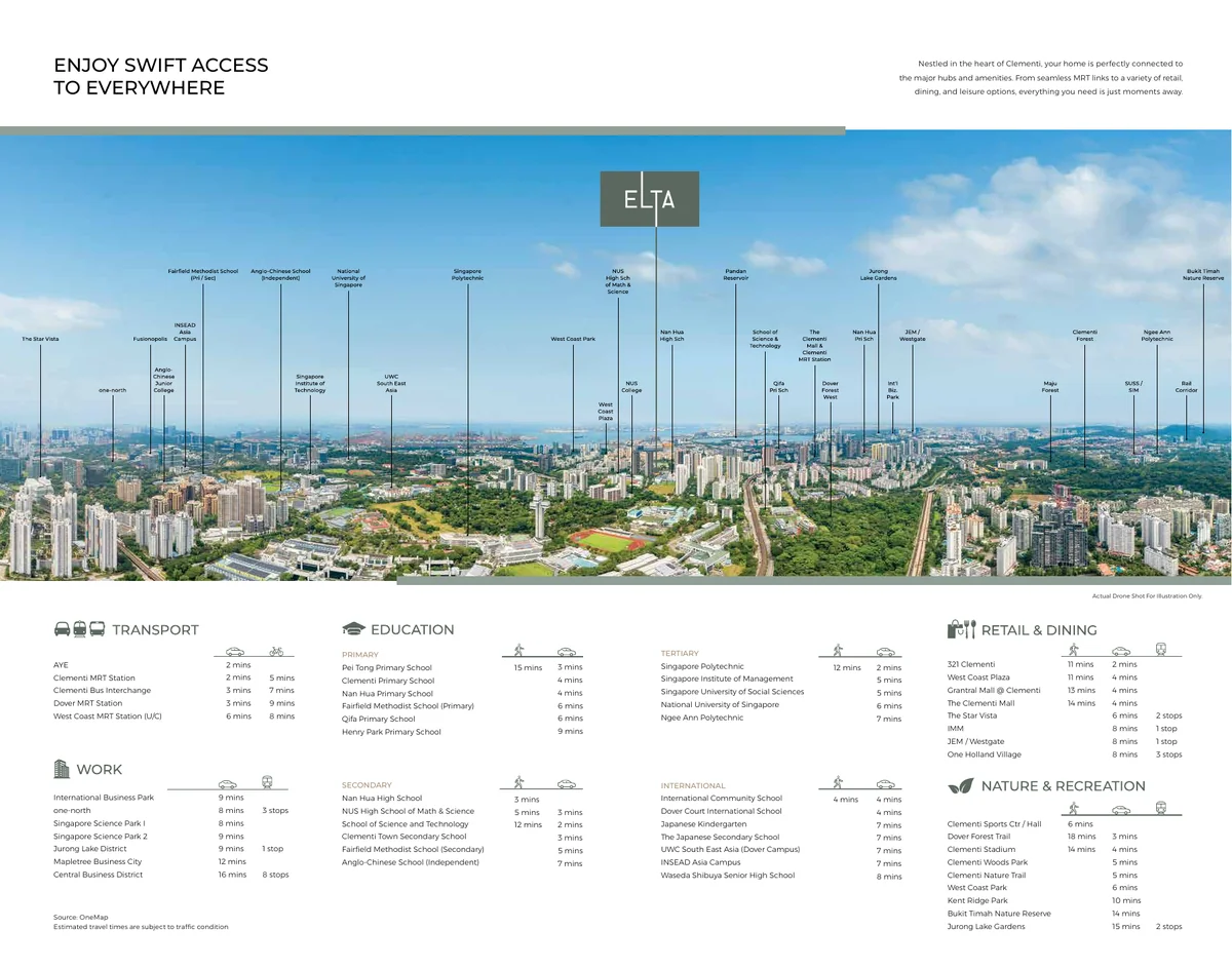 ELTA 50m lap pool and clubhouse