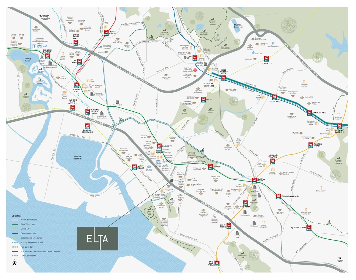 ELTA landscaped garden and family lawn