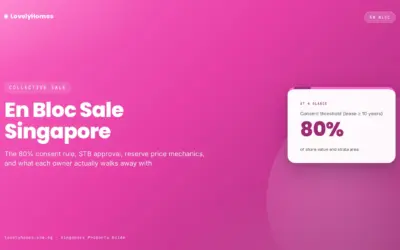 En Bloc Sale Singapore: The Full Process, Who Wins, Who Loses (2026)