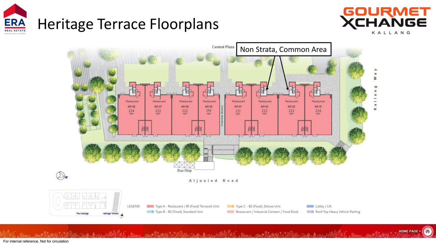 Gourmet Xchange Heritage Terrace Plan floor plan