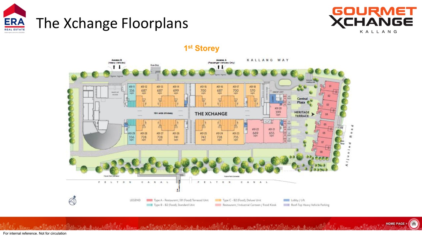 Gourmet Xchange The Xchange 1st Storey floor plan