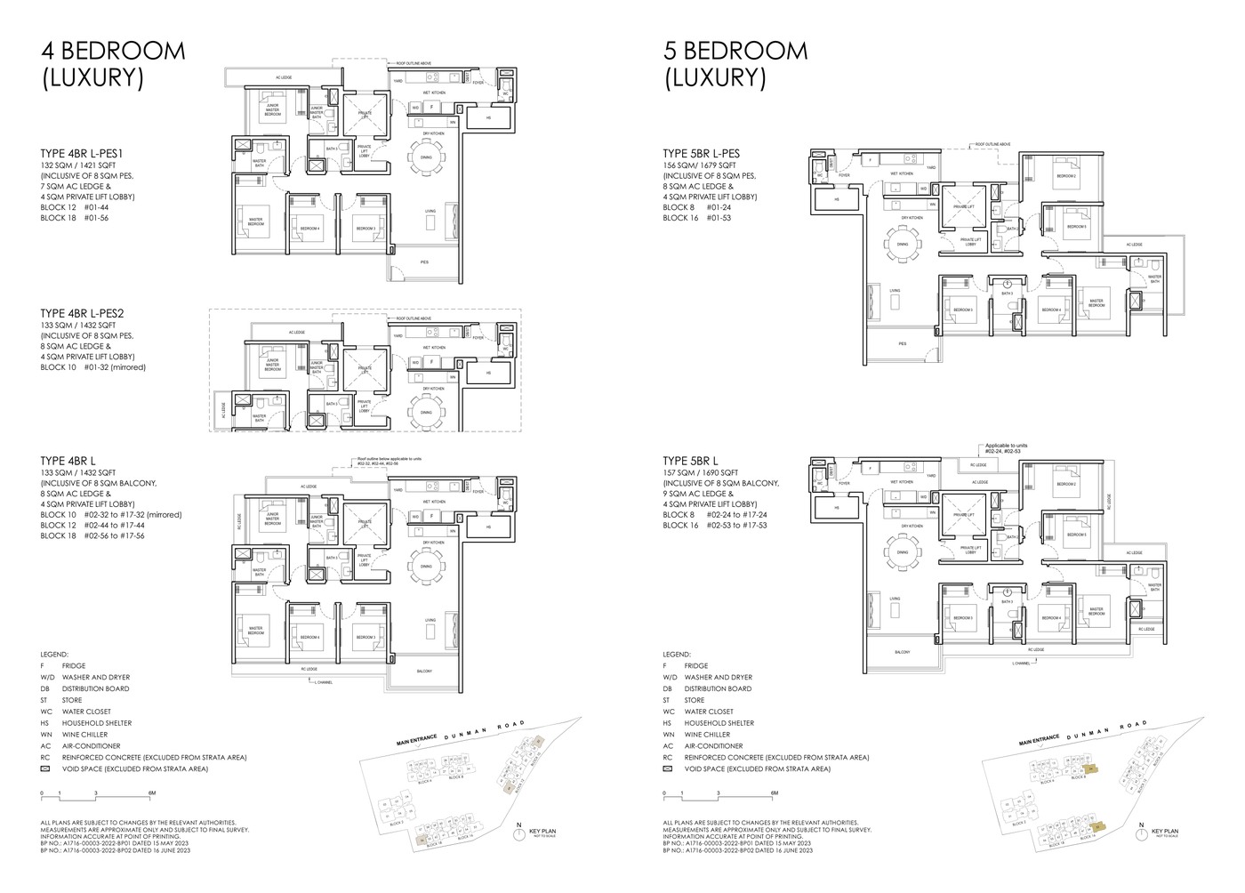 Grand Dunman 5 Bedroom Luxury Type 5BR L floor plan