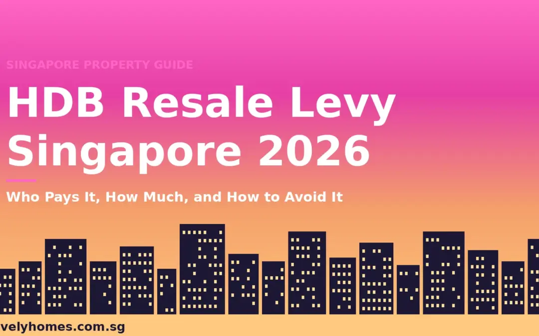 HDB Resale Levy Singapore 2026: Who Pays It, How Much, and How to Avoid It