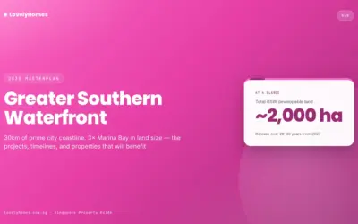 Greater Southern Waterfront: The 2030+ Masterplan Explained (2026)