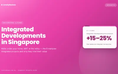Integrated Developments in Singapore (2026): The 8 Marquee Projects