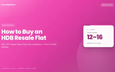 How to Buy an HDB Resale Flat in Singapore (2026 Step-by-Step)