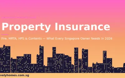 Singapore Property Insurance Guide 2026: Fire, MRTA, HPS & Contents Cover Decoded