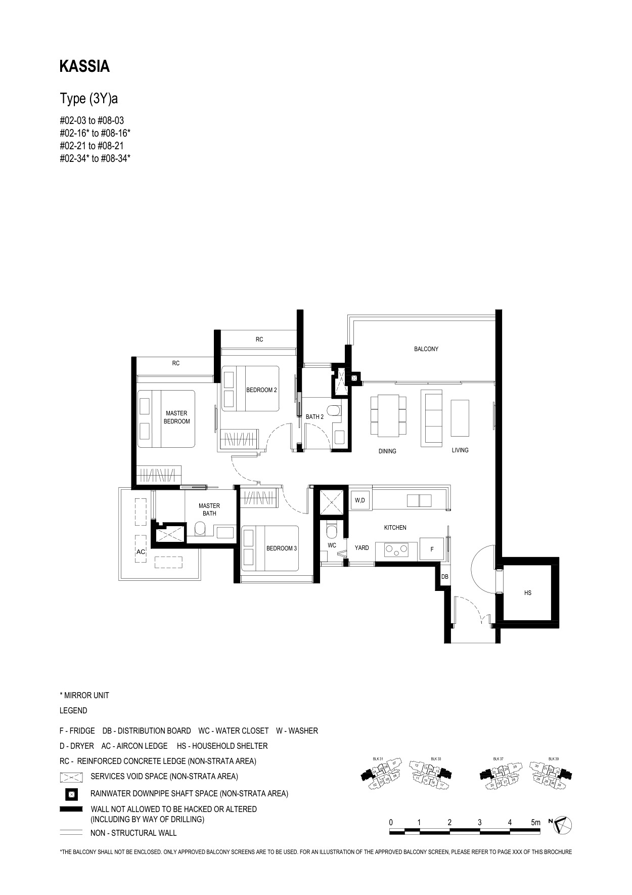 Kassia 4 Bedroom Type (4) floor plan