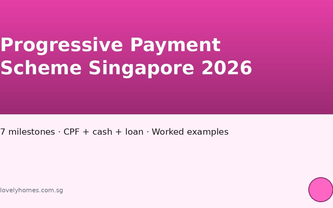 Progressive Payment Scheme Singapore 2026: How It Works for New-Launch Condo Buyers