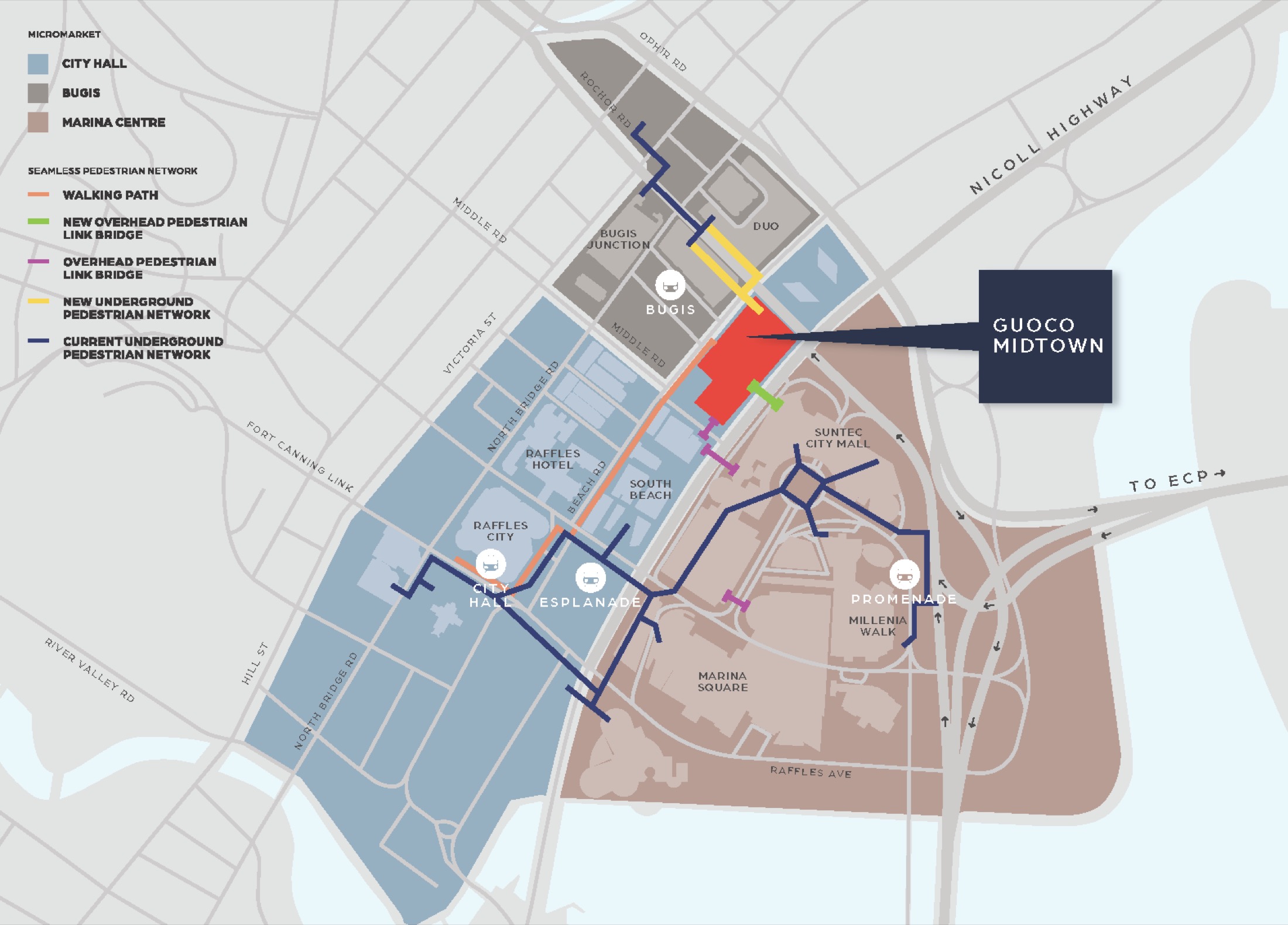 Midtown Bay location map