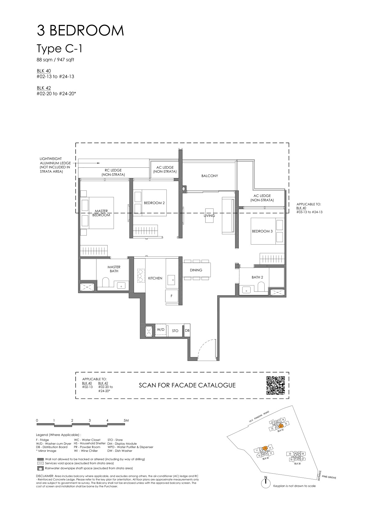Nava Grove 3 Bedroom Type C floor plan