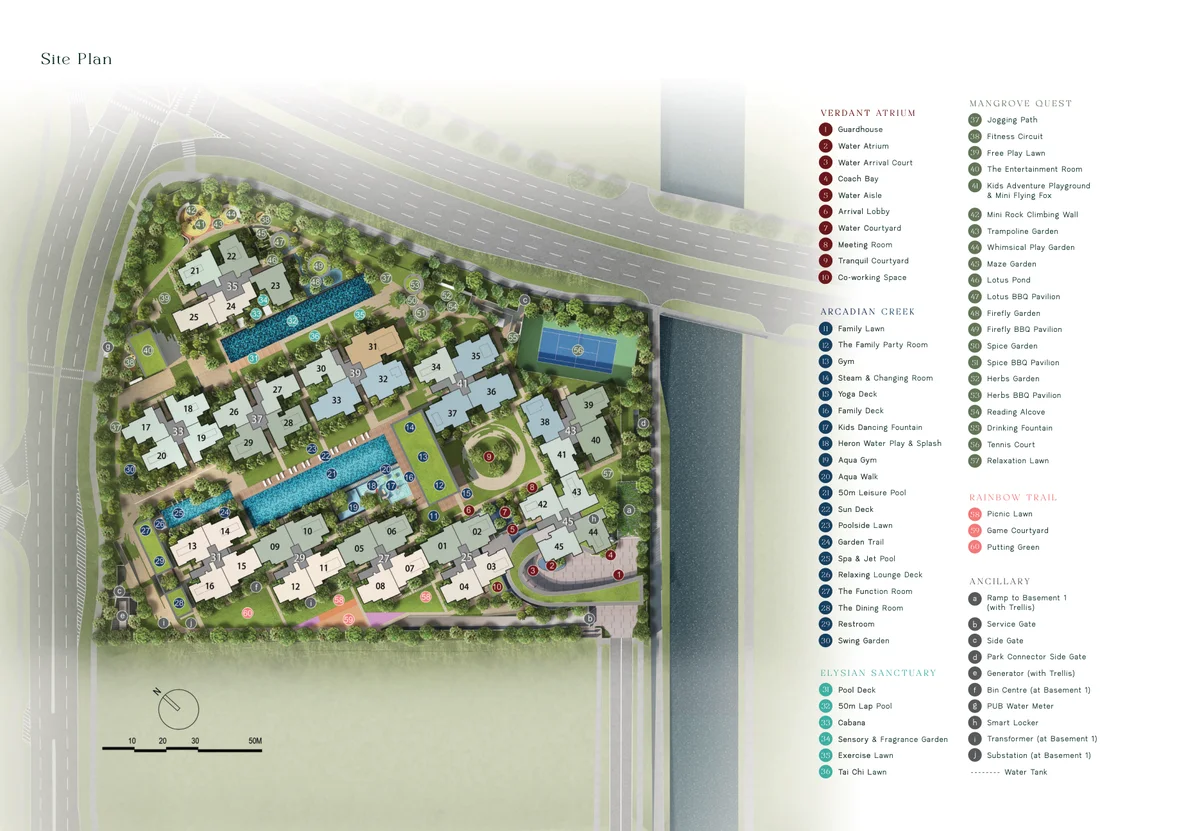 North Gaia EC site plan 11 blocks Yishun Close Khatib Bongsu