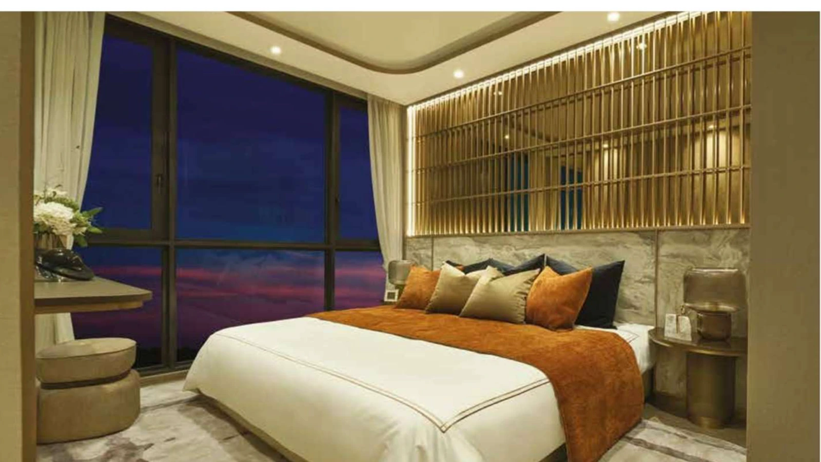 Norwood Grand bedroom interior artist impression