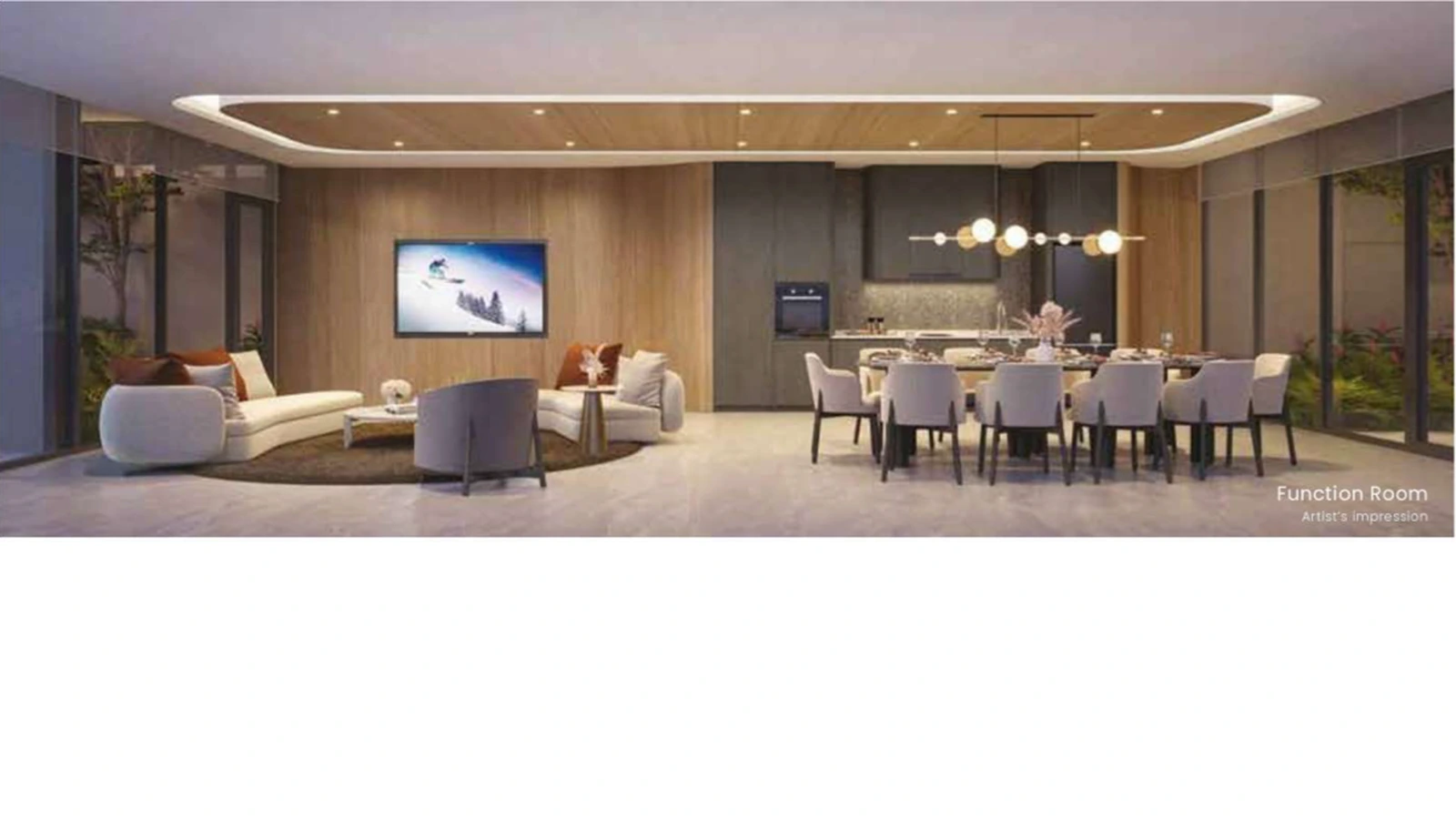 Norwood Grand function room artist impression