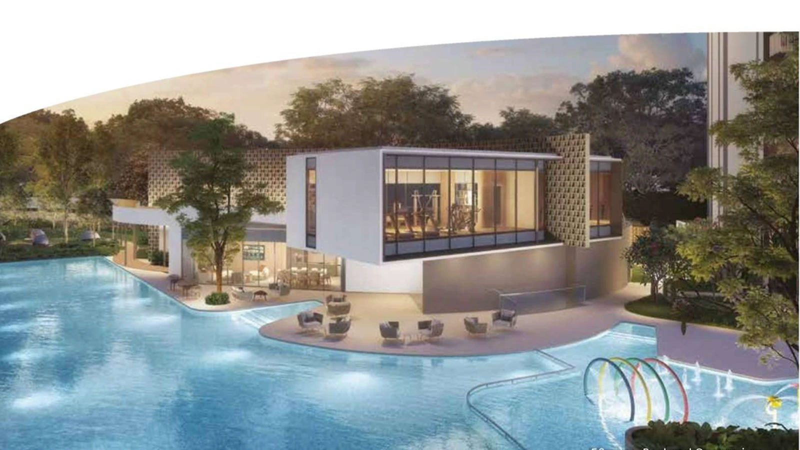 Norwood Grand 50m lap pool and gym artist impression