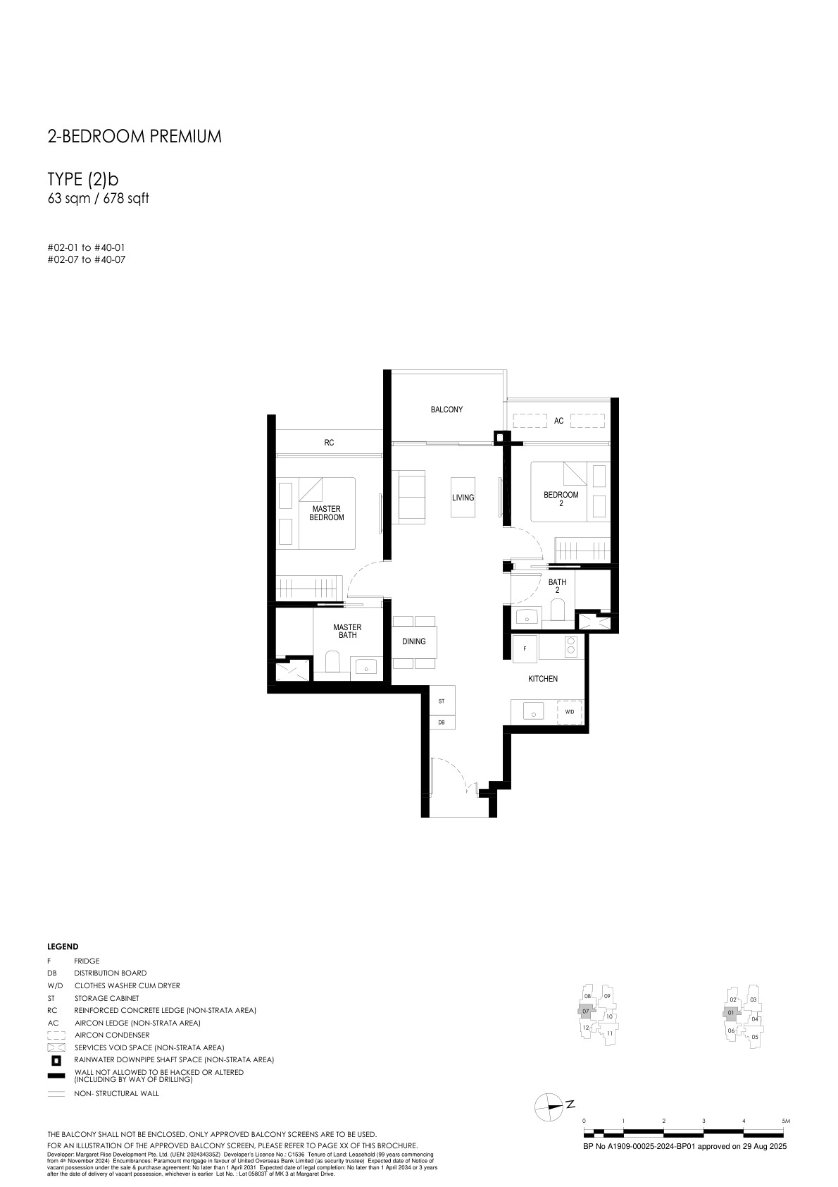Penrith 2 Bedroom Premium Type (2)b floor plan