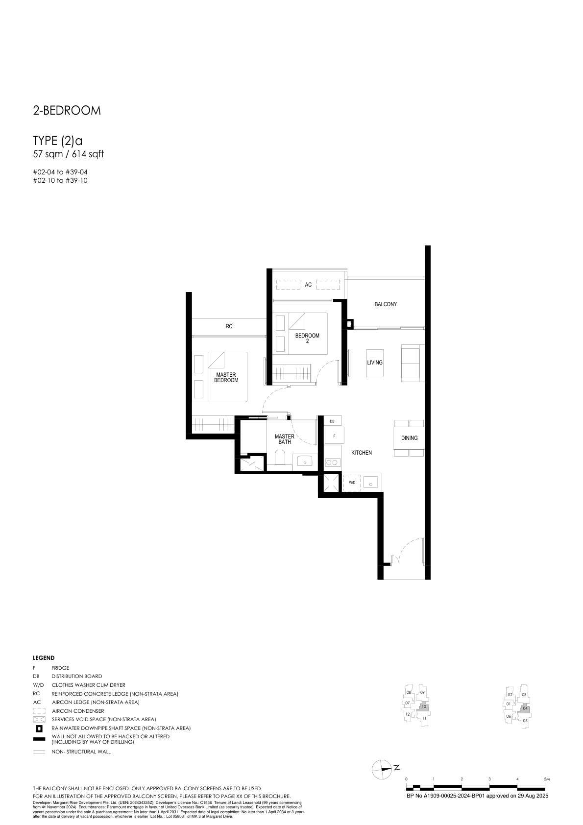 Penrith 2 Bedroom Type (2)a floor plan