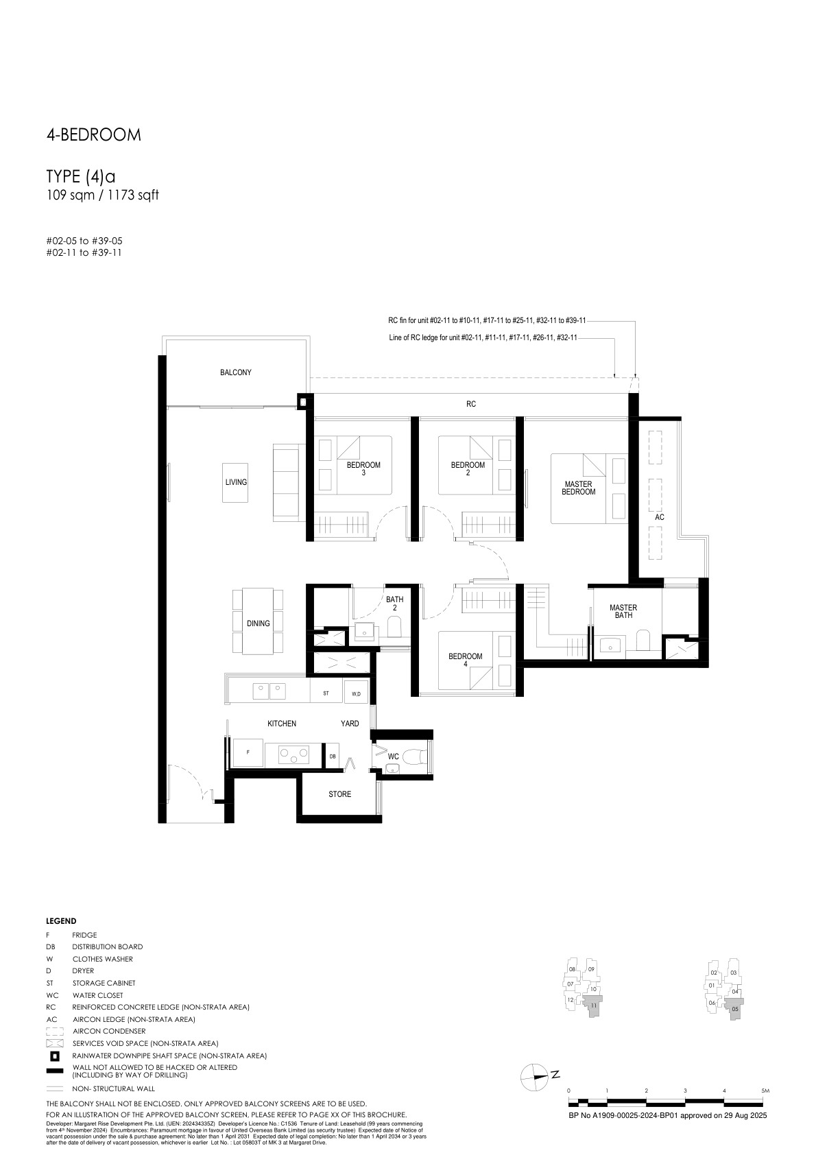 Penrith 4 Bedroom Type (4)a floor plan