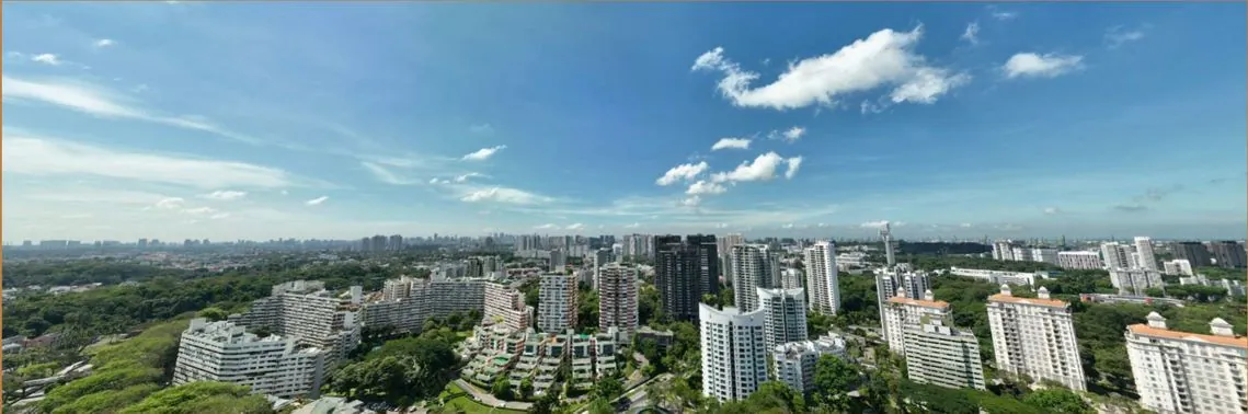 Pinetree Hill south-facing tower elevation