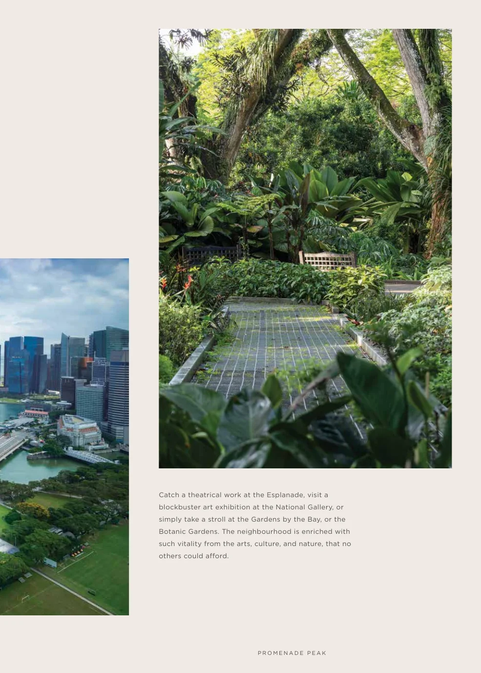 Promenade Peak landscape deck 50m lap pool family pool and spa cove