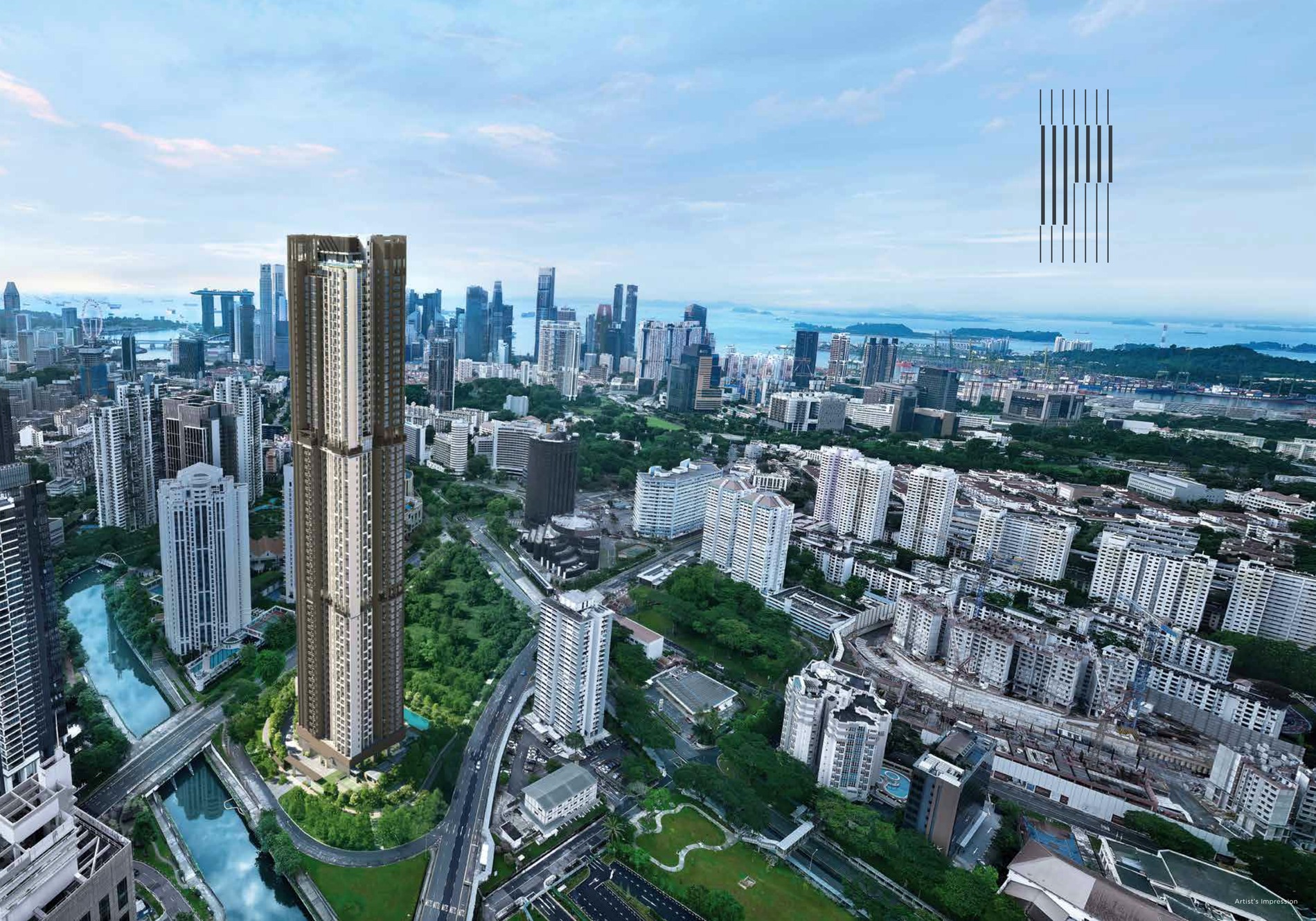 Promenade Peak tower artist impression