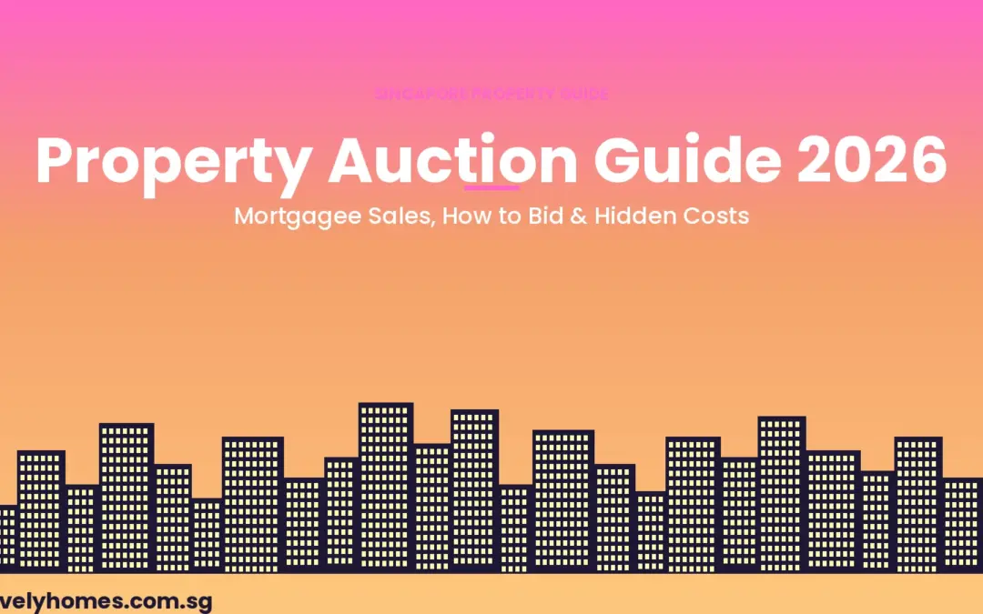 Singapore Property Auction Guide 2026: Mortgagee Sales, How to Bid & Hidden Costs