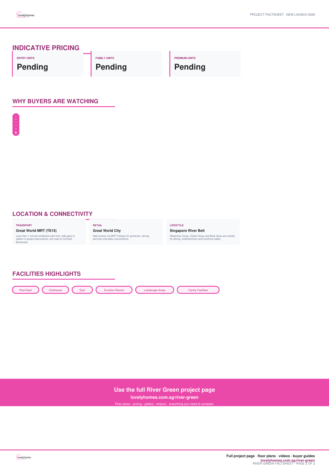 River Green factsheet page 2