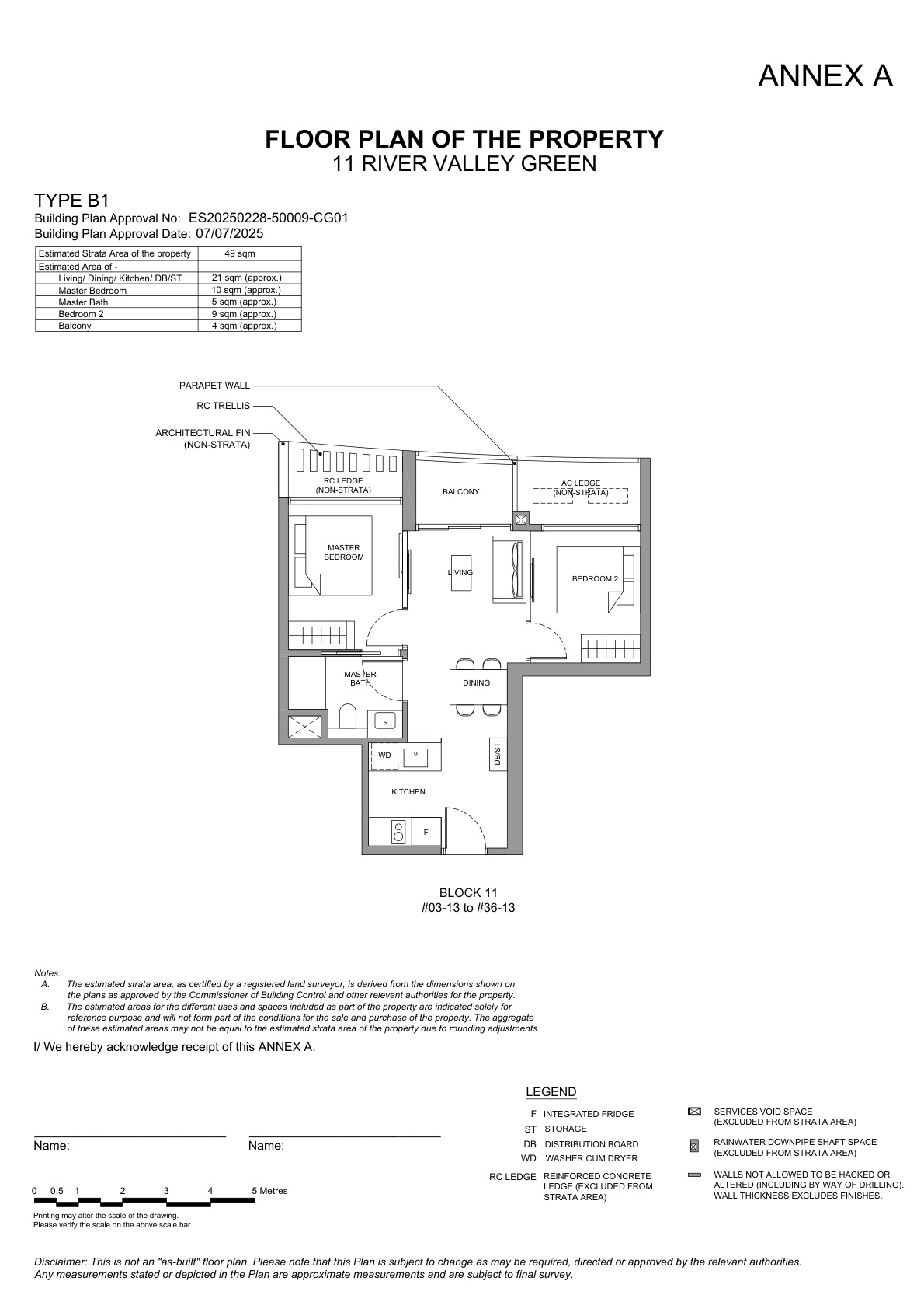 River Green 2 Bedroom B1 floor plan