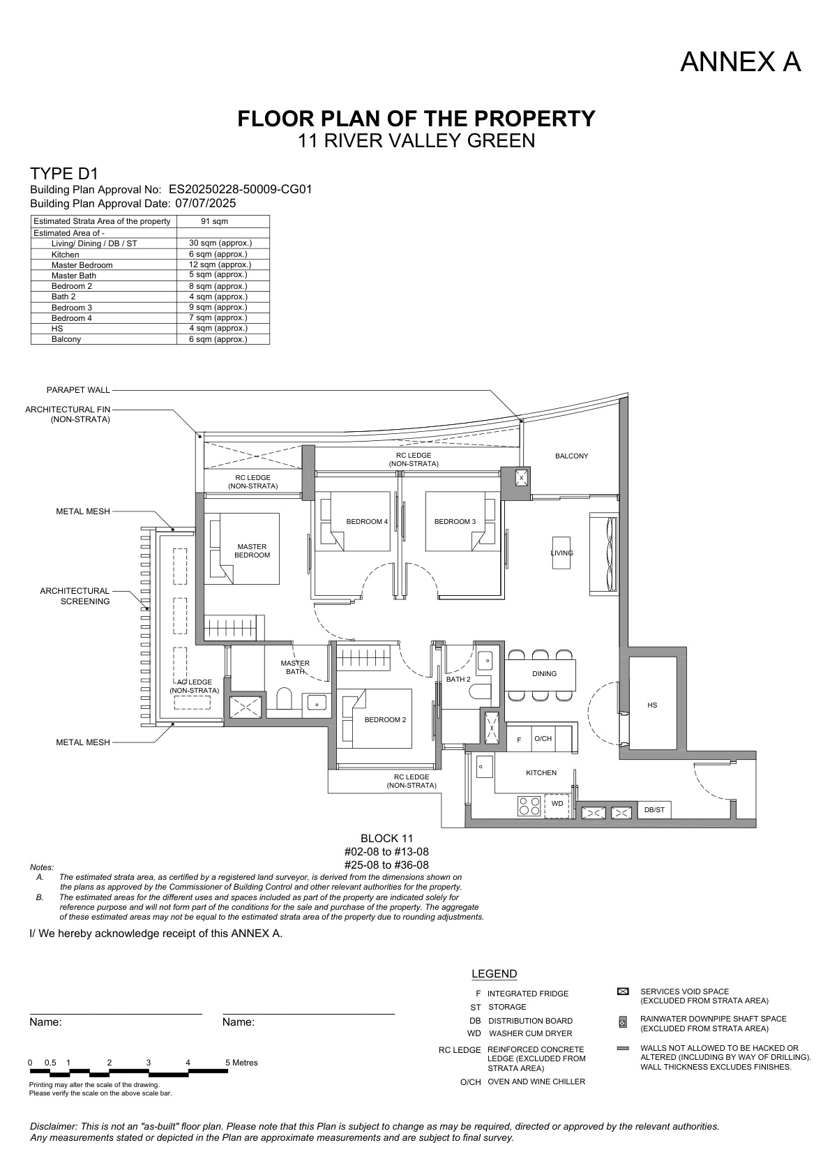 River Green 4 Bedroom D1 floor plan