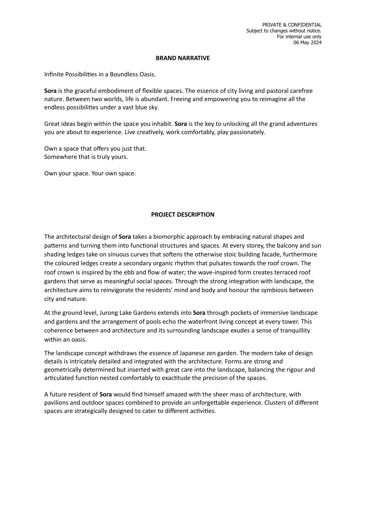 SORA EC official factsheet page 2