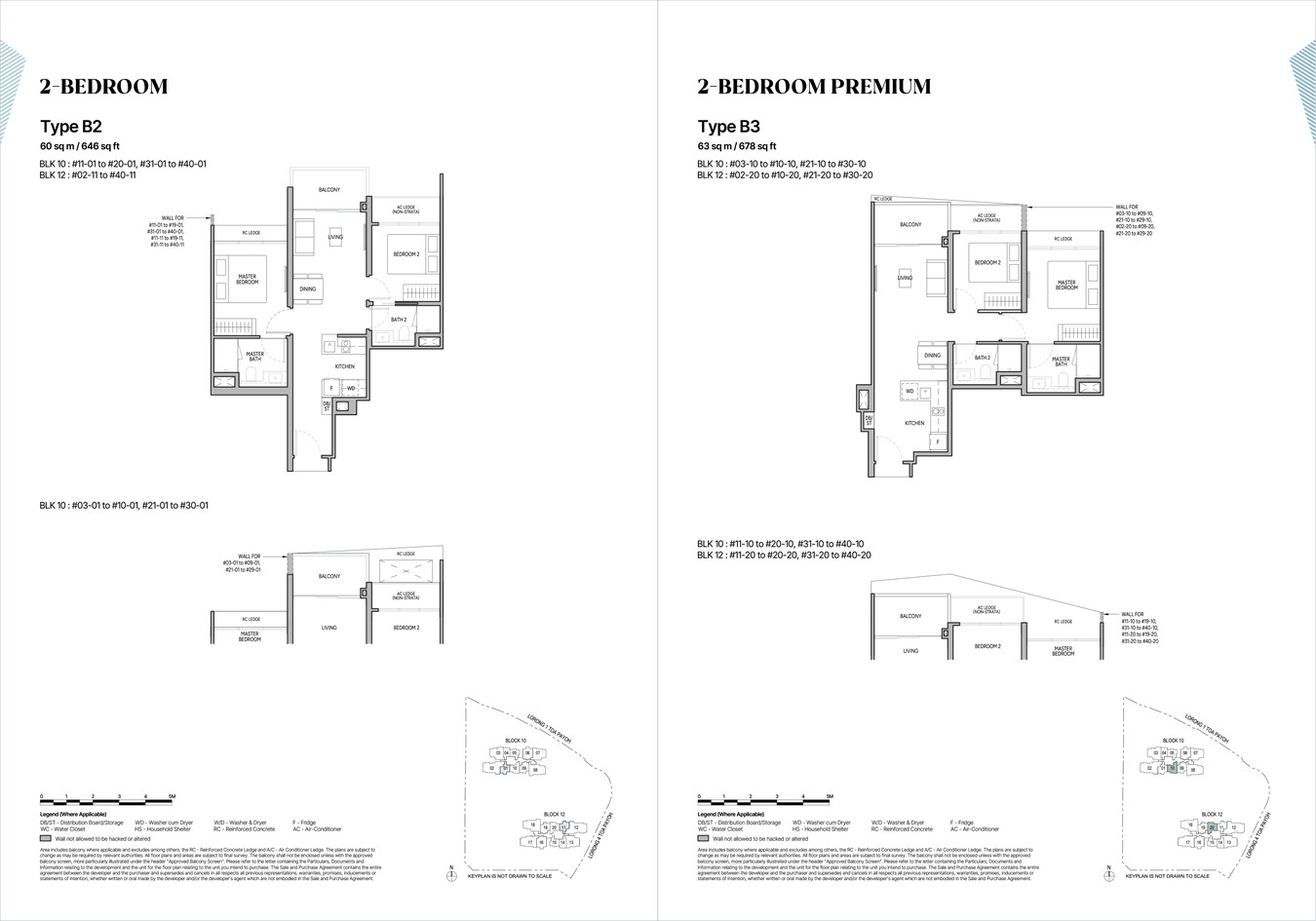 THE ORIE 2 Bedroom Premium floor plan