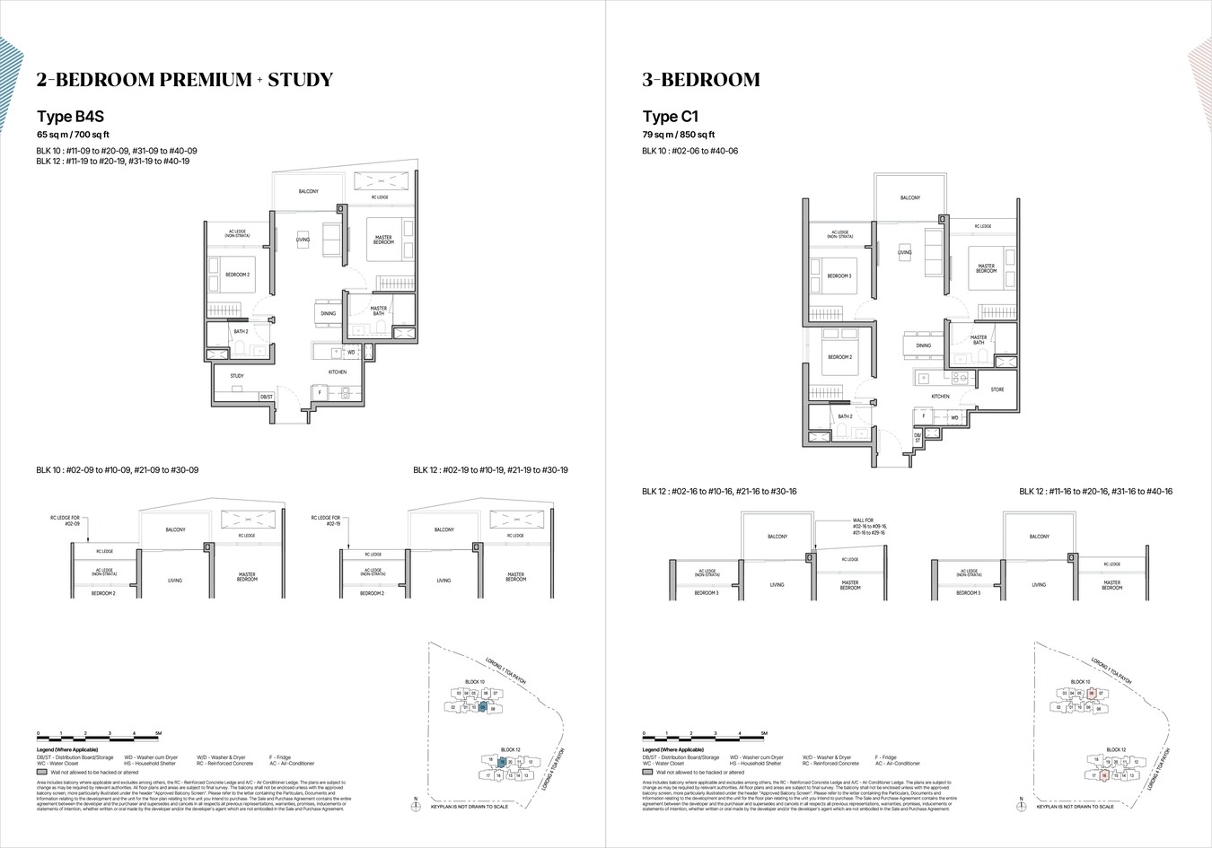 THE ORIE 3 Bedroom floor plan