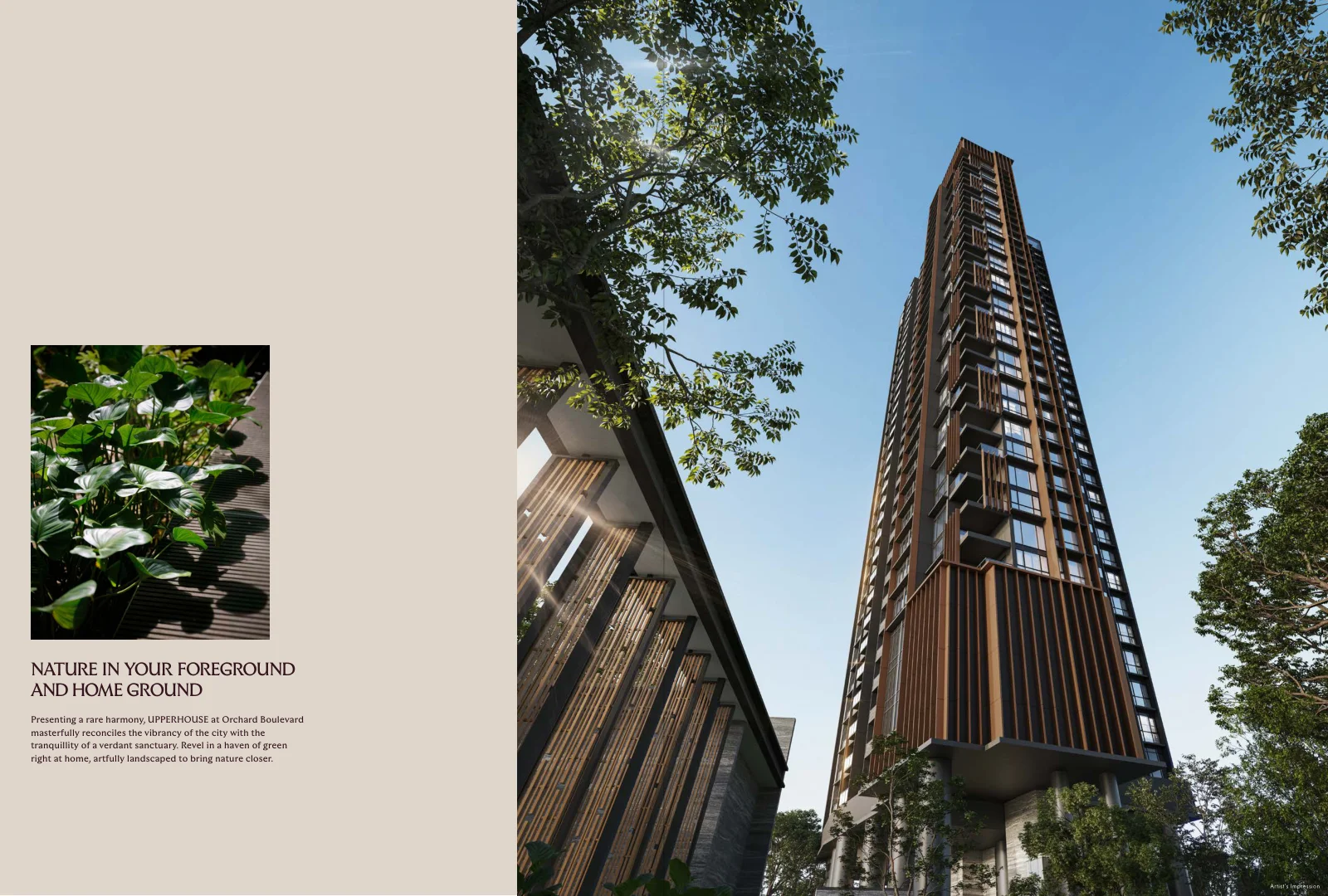 UPPERHOUSE at Orchard Boulevard CCR D10 luxury condo by UOL and Singapore Land Group