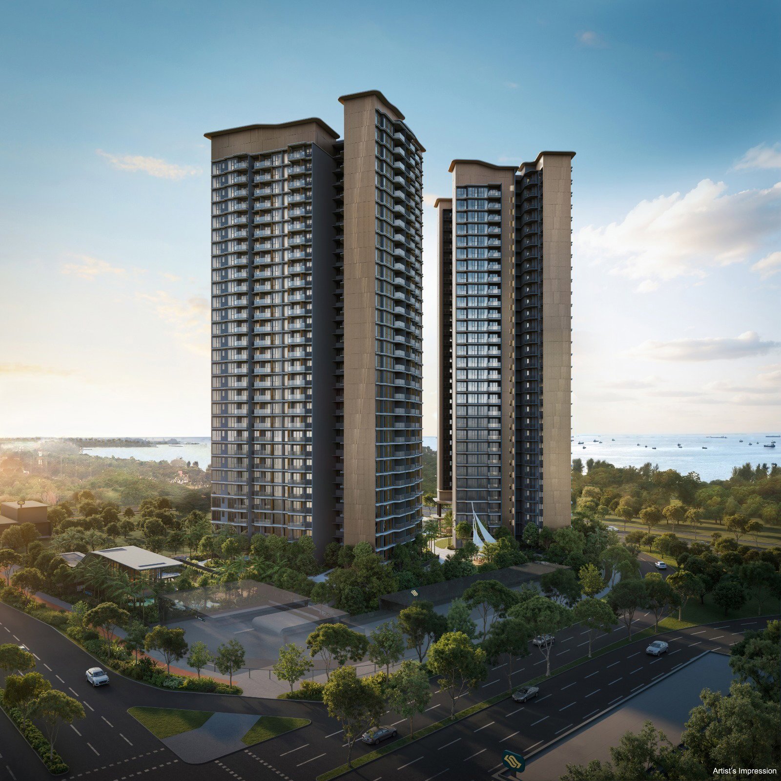 Vela Bay hero view — main marketing image