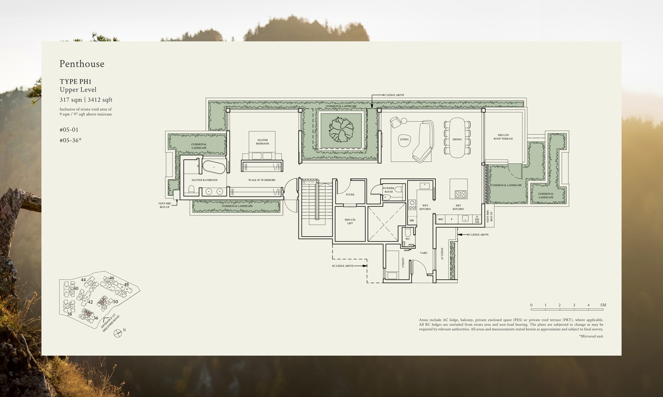 Watten House 4 Bedroom floor plan