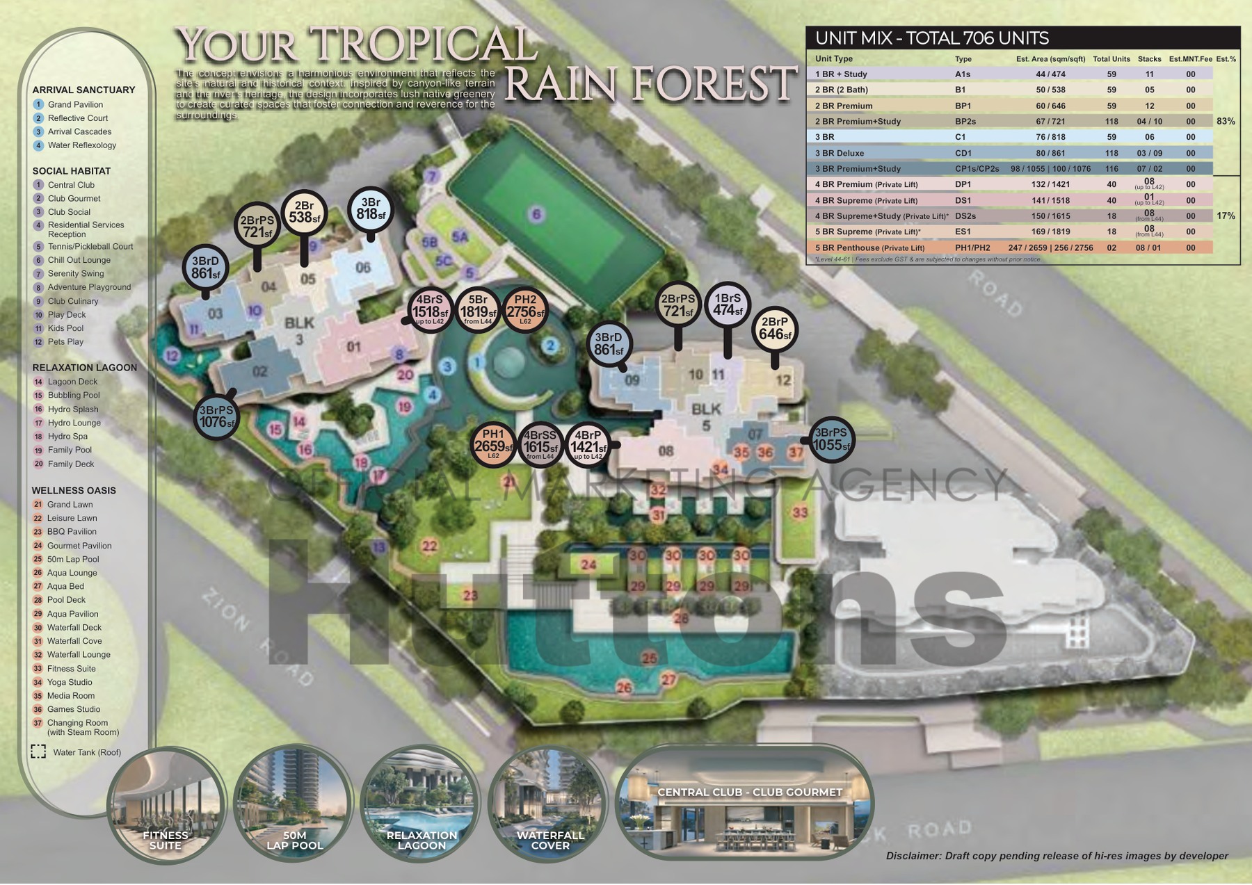 Zyon Grand actual site plan