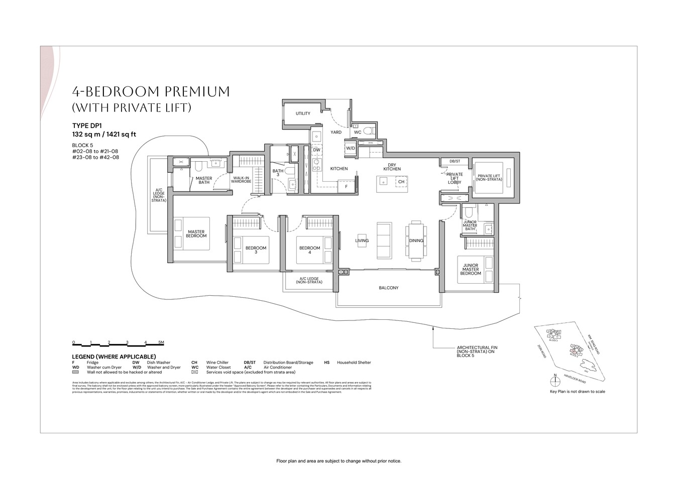 Zyon Grand 4 Bedroom Premium floor plan
