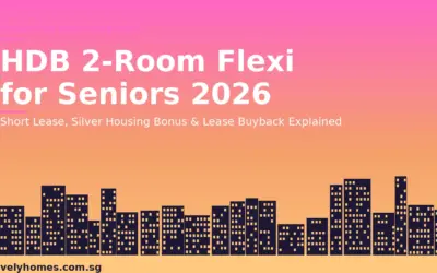 HDB 2-Room Flexi for Seniors Singapore 2026: Short Lease, Silver Housing Bonus and Lease Buyback Explained