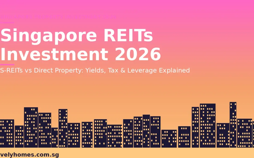 Singapore REITs Investment 2026: Distribution Yields, Tax Treatment and How S-REITs Compare to Direct Property