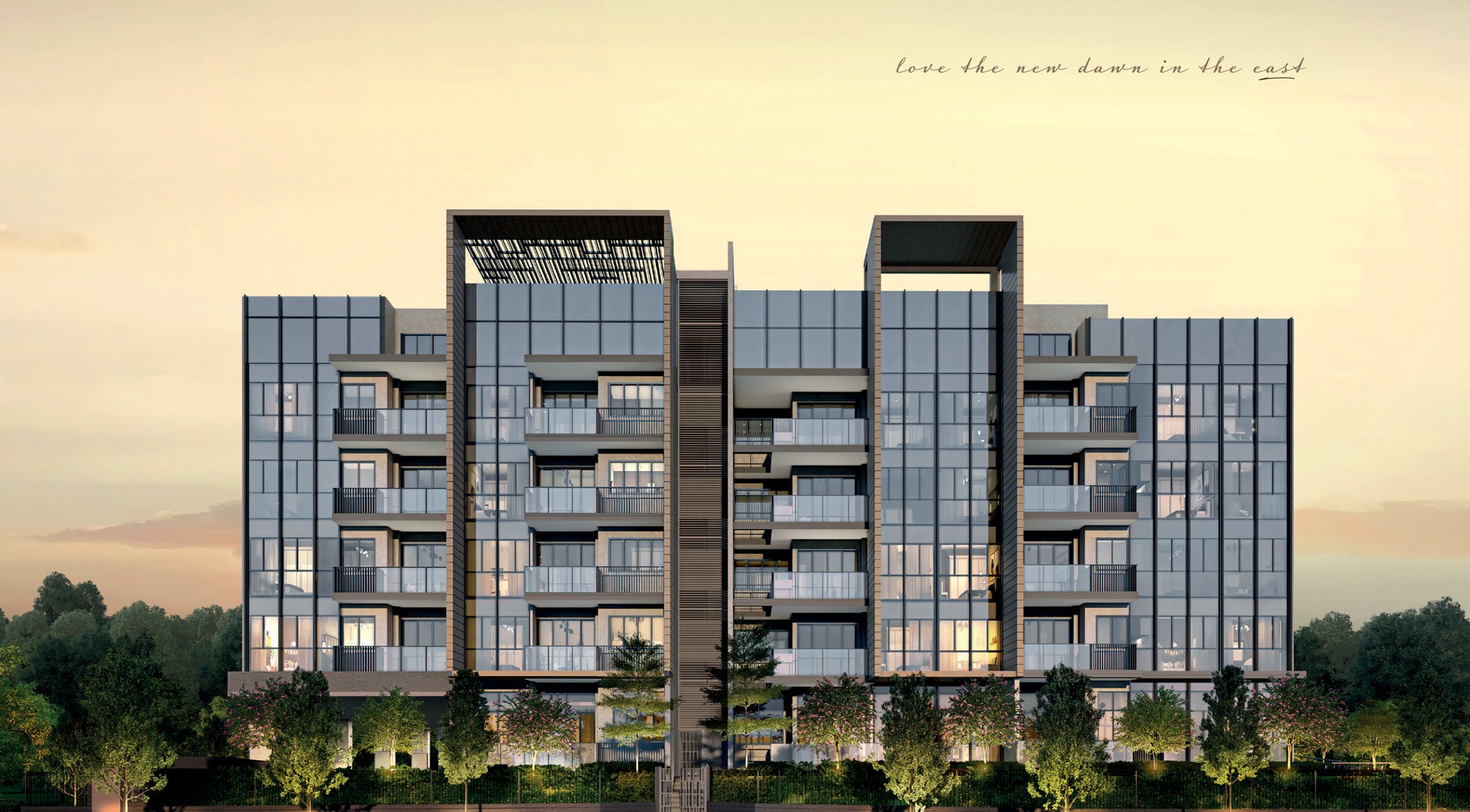 ARDOR Residence clean hero render ARDOR Residence exterior artist impression