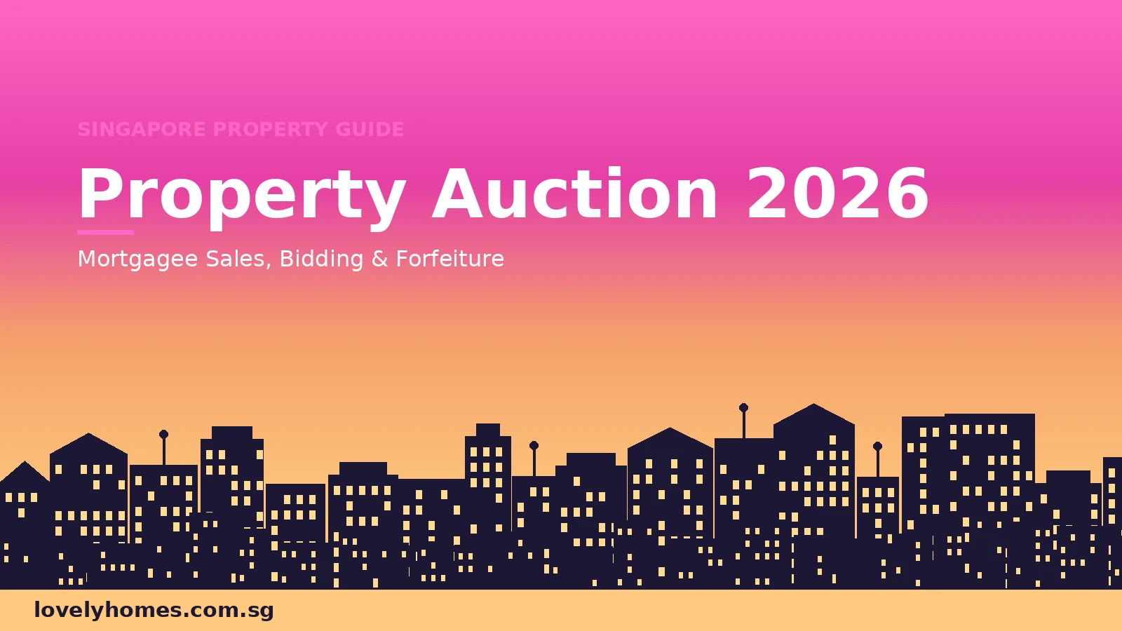 Property Auction Singapore 2026 — LovelyHomes complete guide hero